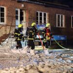 Großeinsatz der Feuerwehren Bernau: Gebäude steht in Lobetal in Vollbrand 22 Bernau LIVE