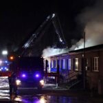 Großeinsatz der Feuerwehren Bernau: Gebäude steht in Lobetal in Vollbrand 29 Bernau LIVE