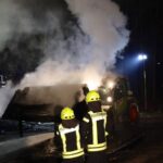 Großeinsatz der Feuerwehren Bernau: Gebäude steht in Lobetal in Vollbrand 37 Bernau LIVE