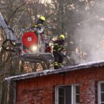 Großeinsatz der Feuerwehren Bernau: Gebäude steht in Lobetal in Vollbrand 41 Bernau LIVE