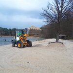 Biesenthal: 330 Tonnen feinster Sand für das Strandbad Wukensee 3 Bernau LIVE