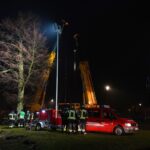 Große Rettungsaktion zur Bergung des Schwimmbaggers aus dem Wandlitzsee 13 Bernau LIVE