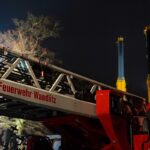 Große Rettungsaktion zur Bergung des Schwimmbaggers aus dem Wandlitzsee 14 Bernau LIVE