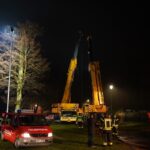 Große Rettungsaktion zur Bergung des Schwimmbaggers aus dem Wandlitzsee 16 Bernau LIVE