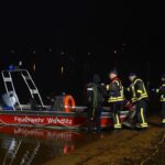 Große Rettungsaktion zur Bergung des Schwimmbaggers aus dem Wandlitzsee 19 Bernau LIVE
