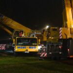 Große Rettungsaktion zur Bergung des Schwimmbaggers aus dem Wandlitzsee 29 Bernau LIVE