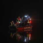 Große Rettungsaktion zur Bergung des Schwimmbaggers aus dem Wandlitzsee 34 Bernau LIVE