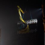 Große Rettungsaktion zur Bergung des Schwimmbaggers aus dem Wandlitzsee 38 Bernau LIVE