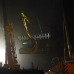 Große Rettungsaktion zur Bergung des Schwimmbaggers aus dem Wandlitzsee 37 Bernau LIVE