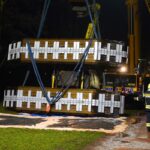 Große Rettungsaktion zur Bergung des Schwimmbaggers aus dem Wandlitzsee 41 Bernau LIVE