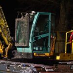 Große Rettungsaktion zur Bergung des Schwimmbaggers aus dem Wandlitzsee 46 Bernau LIVE