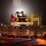 Große Rettungsaktion zur Bergung des Schwimmbaggers aus dem Wandlitzsee 51 Bernau LIVE