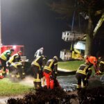 Große Rettungsaktion zur Bergung des Schwimmbaggers aus dem Wandlitzsee 66 Bernau LIVE