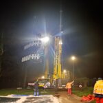 Große Rettungsaktion zur Bergung des Schwimmbaggers aus dem Wandlitzsee 71 Bernau LIVE