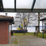 Munitionssuche im Wandlitzsee: Schwimmbagger kippte kopfüber ins Wasser 12 Bernau LIVE