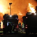 Schon wieder brennt es! Holz/Wald zwischen Basdorf und Schönwalde 21 Bernau LIVE