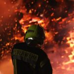 Schon wieder brennt es! Holz/Wald zwischen Basdorf und Schönwalde 22 Bernau LIVE