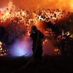 Schon wieder brennt es! Holz/Wald zwischen Basdorf und Schönwalde 13 Bernau LIVE