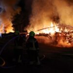 Schon wieder brennt es! Holz/Wald zwischen Basdorf und Schönwalde 5 Bernau LIVE