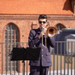 Polizei-Posaunenchor auf dem Dach des Rathauses in Bernau 4 Bernau LIVE