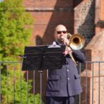 Polizei-Posaunenchor auf dem Dach des Rathauses in Bernau 7 Bernau LIVE