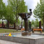 Wandlitz - Fischerbrunnen vor dem Wandlitzsee sprudelt wieder 5 Bernau LIVE