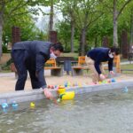 Wandlitz - Fischerbrunnen vor dem Wandlitzsee sprudelt wieder 3 Bernau LIVE