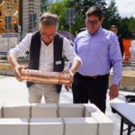 Grundsteinlegung für das Bauhaus-Besucherzentrum in Bernau 19 Bernau LIVE