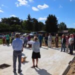 Bernau: Grundsteinlegung - Gemeinschaftshaus Birkholzaue 4 Bernau LIVE