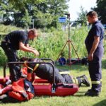 Feuerwehren aus Bernau und Wandlitz üben die Wasserrettung 12 Bernau LIVE