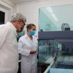 Landwirtschaftsminister Axel Vogel besuchte das IFN Schönow 3 Bernau LIVE