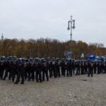 Wasserwerfer bei Corona-Demonstrationen in Berlin 22 Bernau LIVE