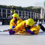 Feuerwehrübung zur Eisrettung am Wukensee in Biesenthal 6 Bernau LIVE