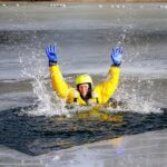 Feuerwehrübung zur Eisrettung am Wukensee in Biesenthal 15 Bernau LIVE