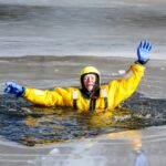 Feuerwehrübung zur Eisrettung am Wukensee in Biesenthal 12 Bernau LIVE