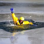 Feuerwehrübung zur Eisrettung am Wukensee in Biesenthal 14 Bernau LIVE