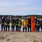 Feuerwehrübung zur Eisrettung am Wukensee in Biesenthal 31 Bernau LIVE