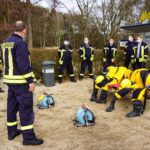 Feuerwehrübung zur Eisrettung am Wukensee in Biesenthal 35 Bernau LIVE