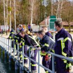 Feuerwehrübung zur Eisrettung am Wukensee in Biesenthal 41 Bernau LIVE