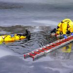 Feuerwehrübung zur Eisrettung am Wukensee in Biesenthal 47 Bernau LIVE