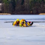 Feuerwehrübung zur Eisrettung am Wukensee in Biesenthal 48 Bernau LIVE