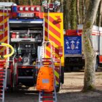 Feuerwehrübung zur Eisrettung am Wukensee in Biesenthal 65 Feuerwehr Biesenthal, Marienwerder, Strandbad Wukensee