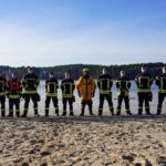Feuerwehrübung zur Eisrettung am Wukensee in Biesenthal 64 Bernau LIVE