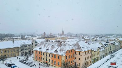 Winter Schnee in Bernau