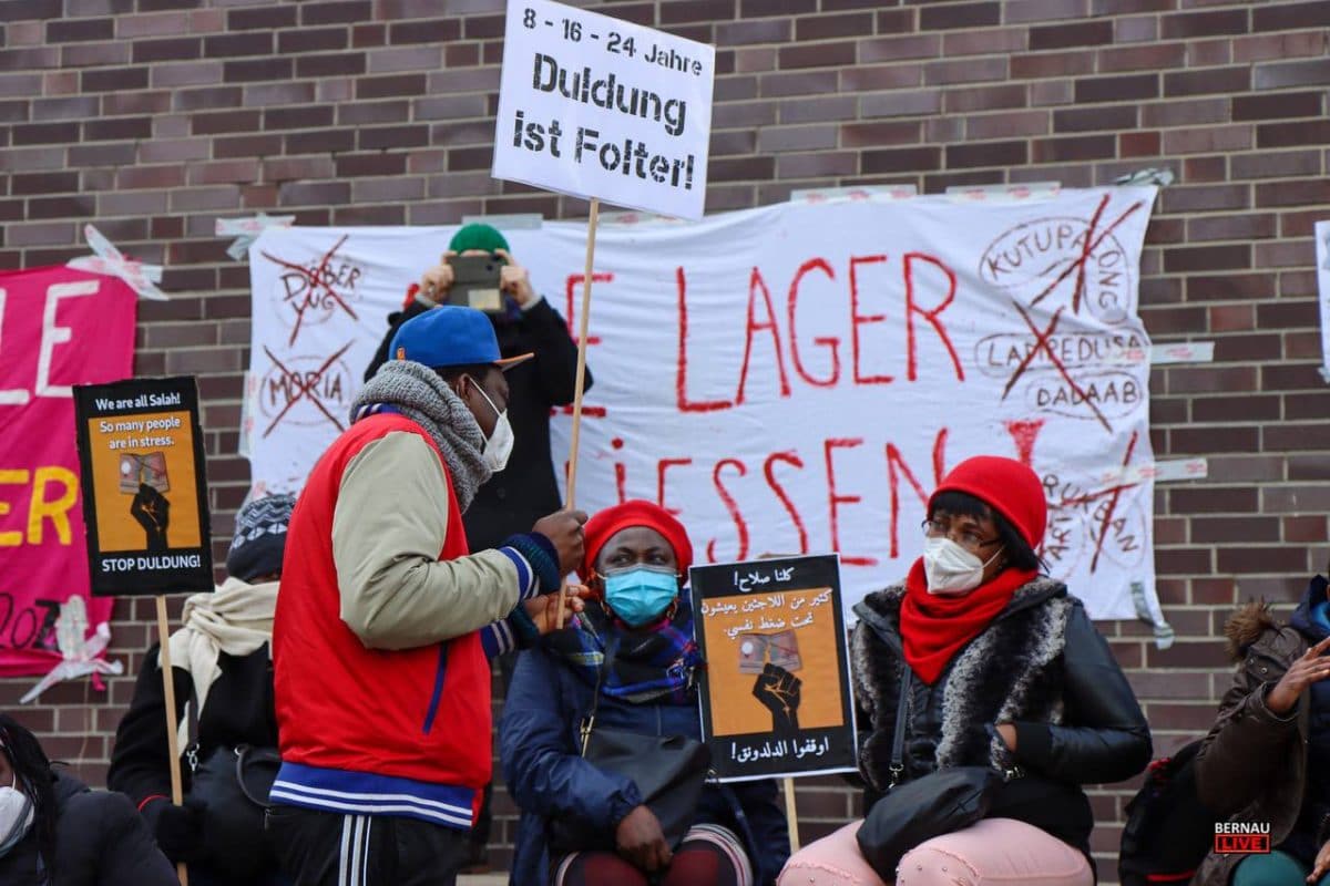 Asylpolitik: „Wir sind alle Salah!“ Kundgebungen in Eberswalde