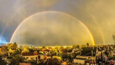 Regenbogen in Bernau