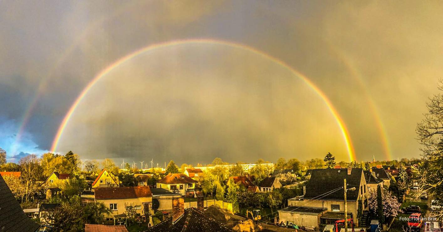 Regenbogen in Bernau