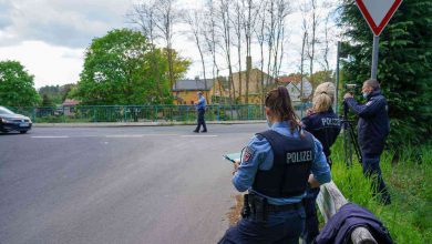 Polizeikontrolle Werbellinsee