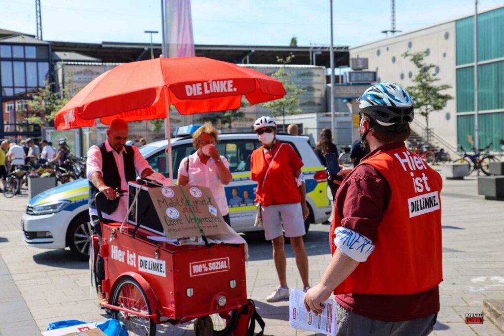 Verkehrswende jetzt: Kleine Fahrradkundgebung in Bernau 2 Bernau LIVE
