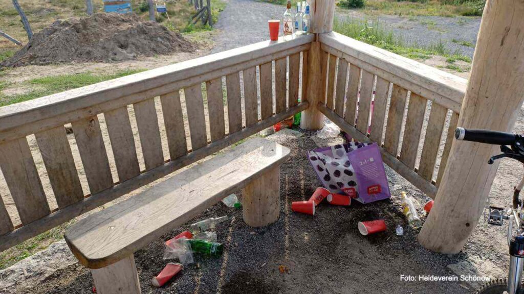 Schönower Heide: Sorge um Müll, Vandalismus, Partys, Massentourismus 12 Bernau LIVE